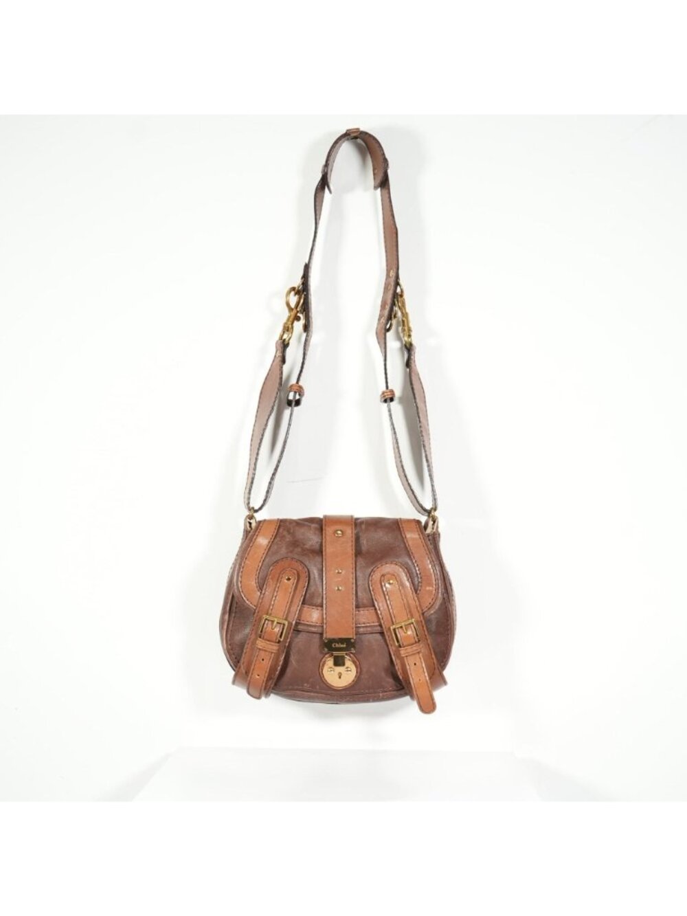 Chloe Vintage Leather Crossbody Bag - Picture 15 of 16
